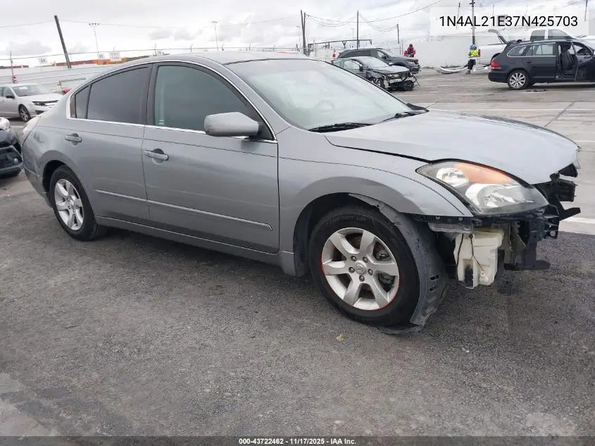 1N4AL21E37N425703 2007 Nissan Altima 2.5 S