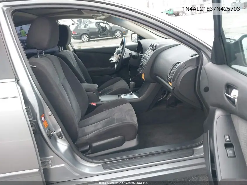 1N4AL21E37N425703 2007 Nissan Altima 2.5 S