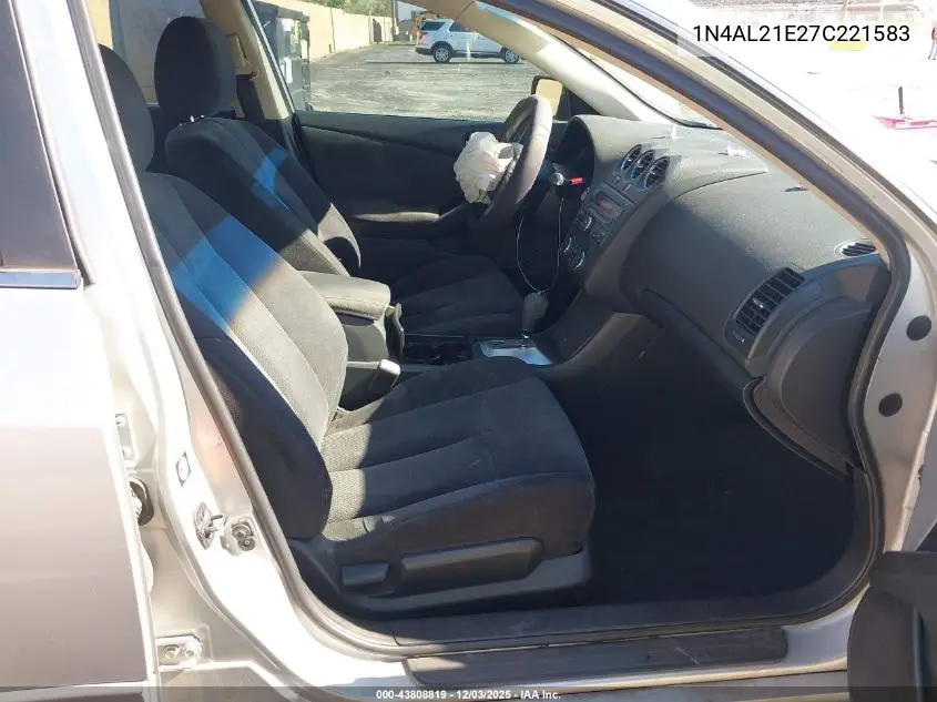 1N4AL21E27C221583 2007 Nissan Altima 2.5 S
