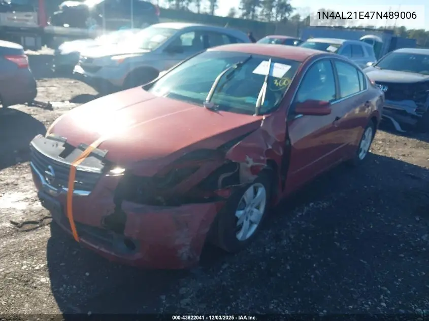 1N4AL21E47N489006 2007 Nissan Altima 2.5 S