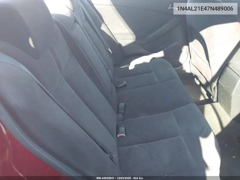 1N4AL21E47N489006 2007 Nissan Altima 2.5 S
