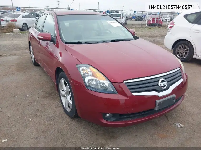 1N4BL21E57N405571 2007 Nissan Altima 3.5 Se