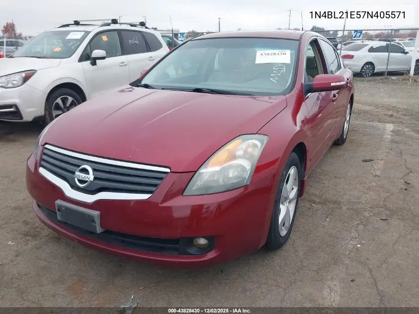 1N4BL21E57N405571 2007 Nissan Altima 3.5 Se