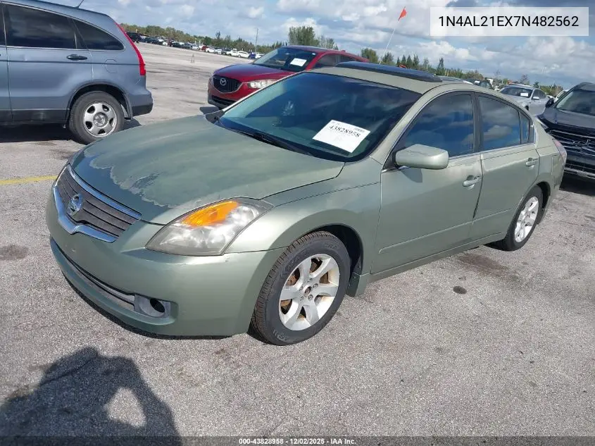 1N4AL21EX7N482562 2007 Nissan Altima 2.5 S