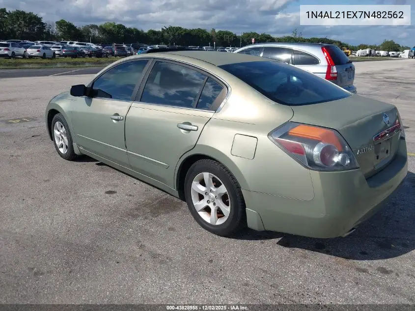1N4AL21EX7N482562 2007 Nissan Altima 2.5 S
