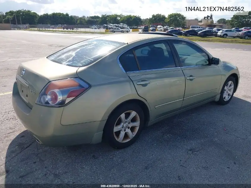 1N4AL21EX7N482562 2007 Nissan Altima 2.5 S