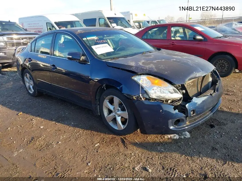 1N4BL21E27N443890 2007 Nissan Altima 3.5 Se