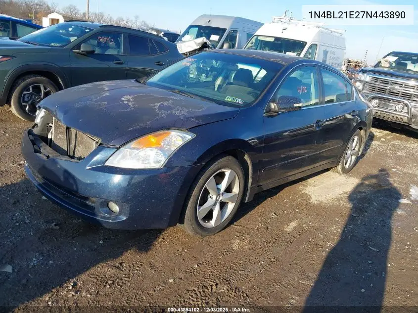 1N4BL21E27N443890 2007 Nissan Altima 3.5 Se