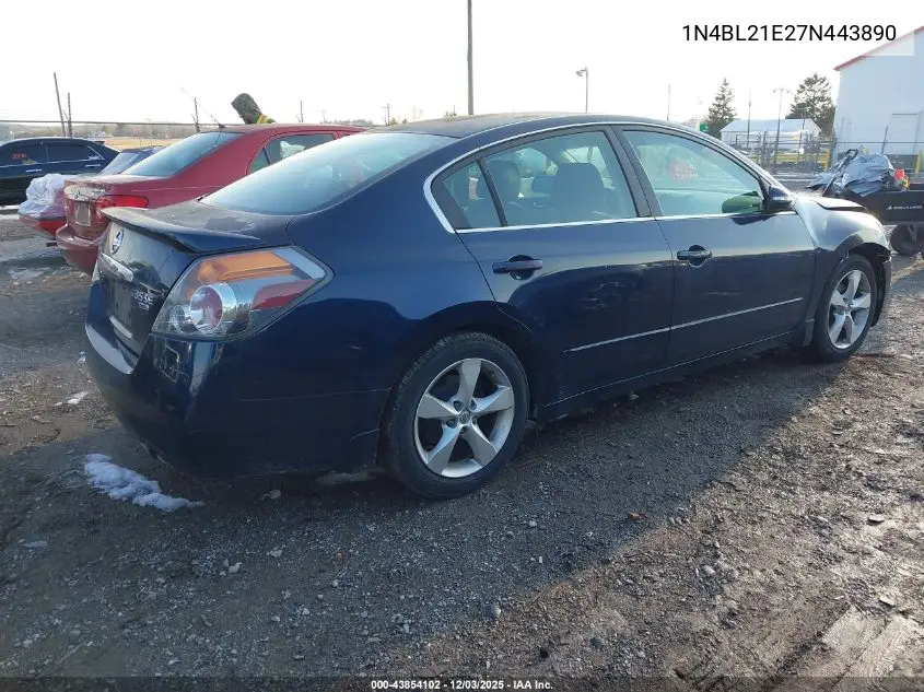 1N4BL21E27N443890 2007 Nissan Altima 3.5 Se