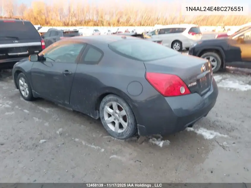 1N4AL24E48C276551 2008 Nissan Altima 2.5S