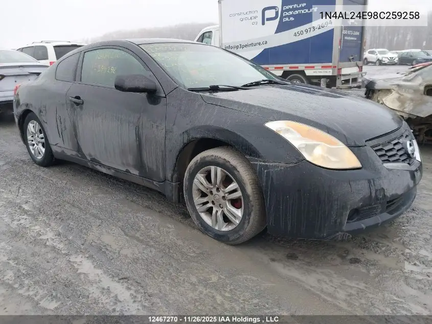 1N4AL24E98C259258 2008 Nissan Altima 2.5 S