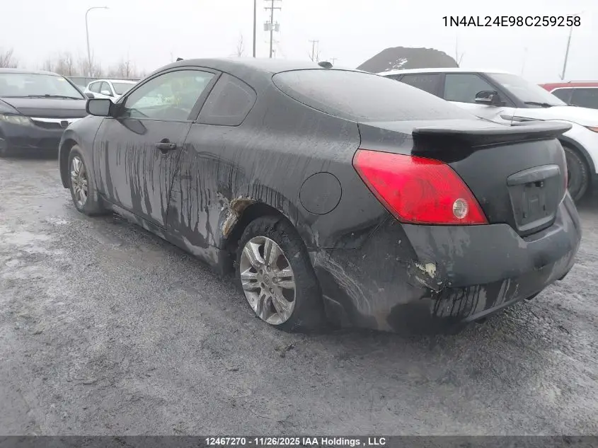 1N4AL24E98C259258 2008 Nissan Altima 2.5 S