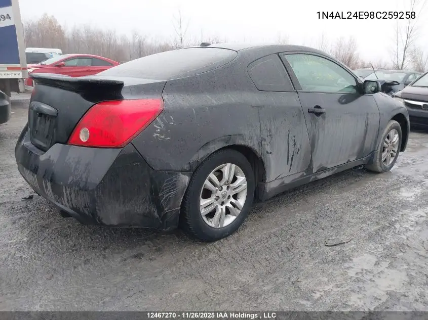 1N4AL24E98C259258 2008 Nissan Altima 2.5 S