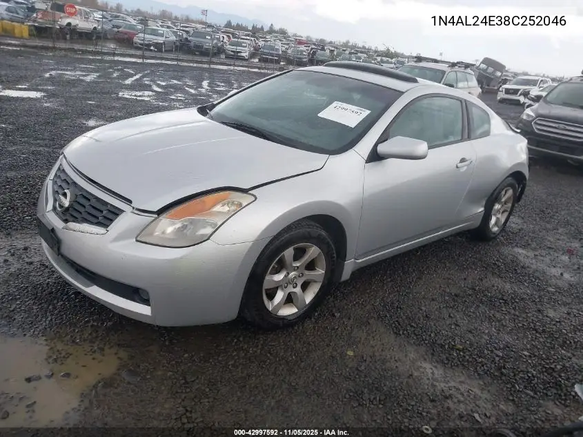 1N4AL24E38C252046 2008 Nissan Altima 2.5 S