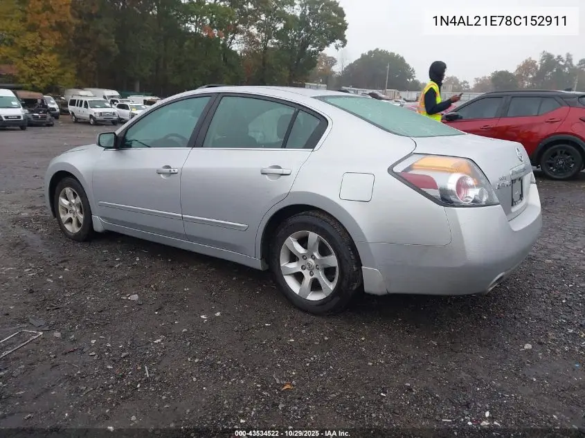 1N4AL21E78C152911 2008 Nissan Altima 2.5 S