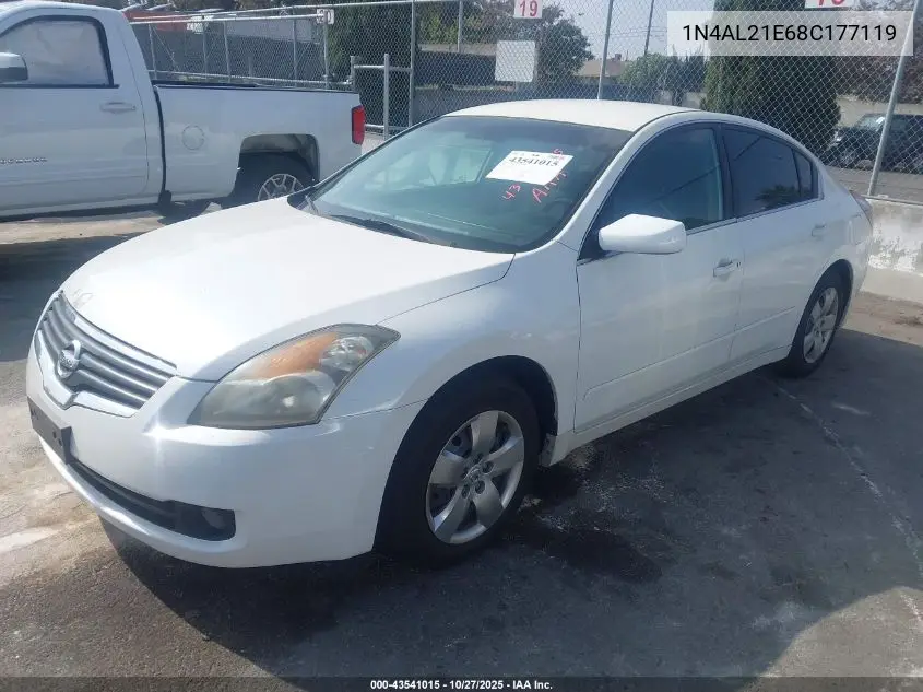 1N4AL21E68C177119 2008 Nissan Altima 2.5 S