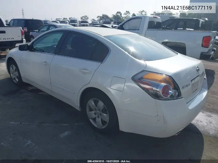 1N4AL21E68C177119 2008 Nissan Altima 2.5 S