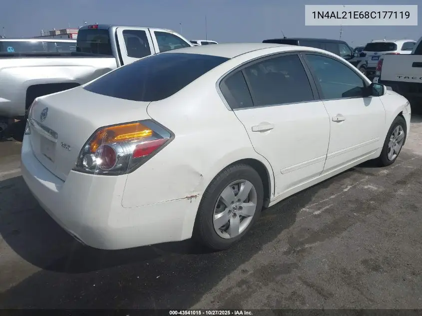 1N4AL21E68C177119 2008 Nissan Altima 2.5 S