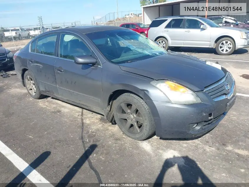 1N4AL21E48N501544 2008 Nissan Altima 2.5 S