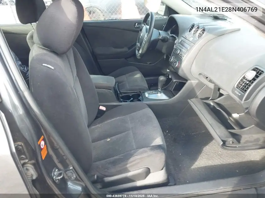 1N4AL21E28N406769 2008 Nissan Altima 2.5 S