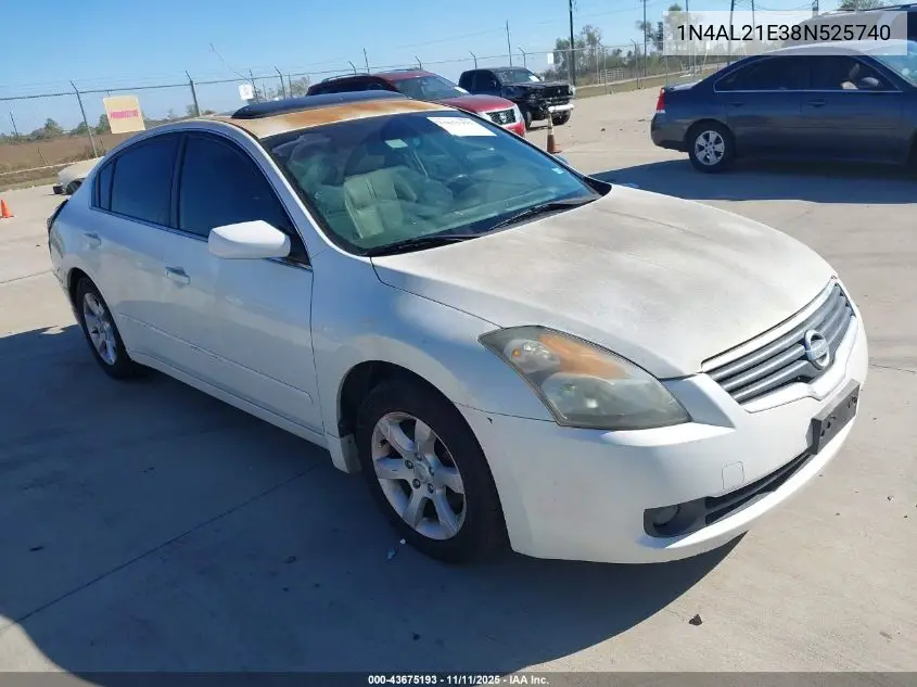 1N4AL21E38N525740 2008 Nissan Altima 2.5 S