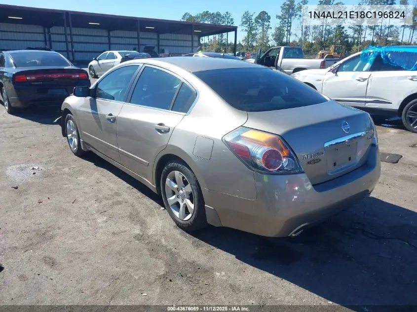 1N4AL21E18C196824 2008 Nissan Altima 2.5 S