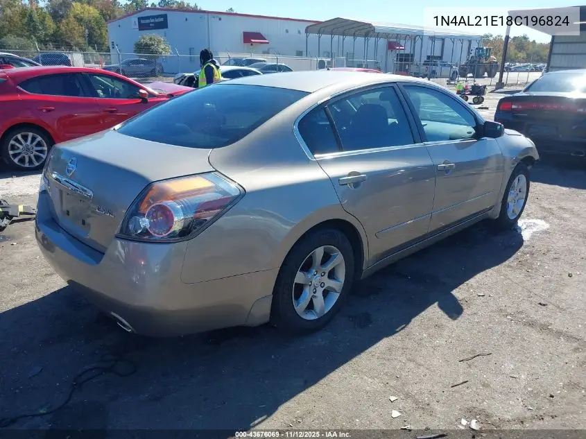 1N4AL21E18C196824 2008 Nissan Altima 2.5 S