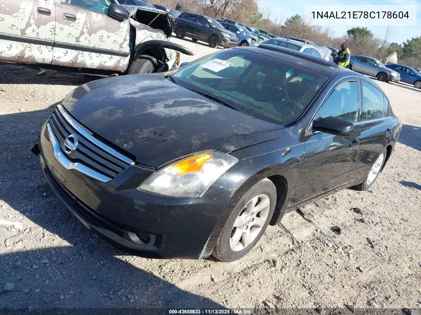 1N4AL21E78C178604 2008 Nissan Altima 2.5 S