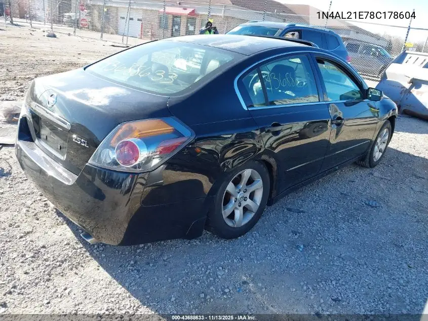 1N4AL21E78C178604 2008 Nissan Altima 2.5 S