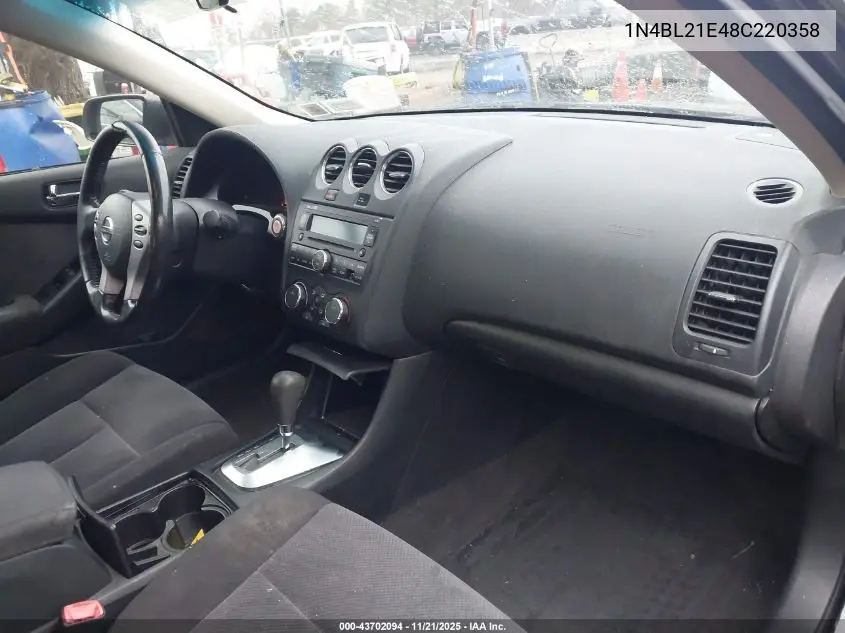 1N4BL21E48C220358 2008 Nissan Altima 3.5 Se