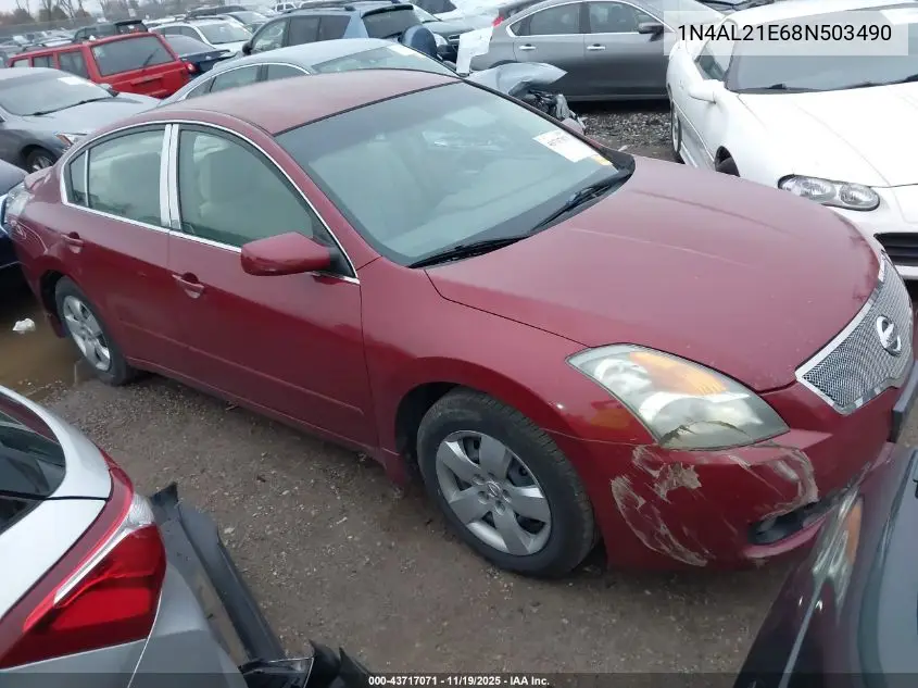 1N4AL21E68N503490 2008 Nissan Altima 2.5 S