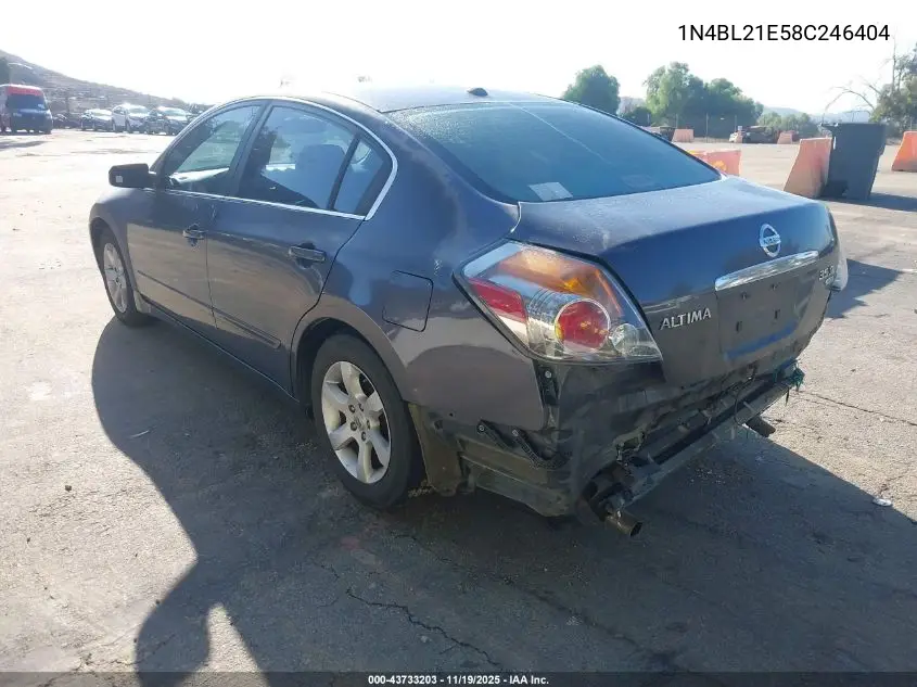 1N4BL21E58C246404 2008 Nissan Altima 3.5 Sl