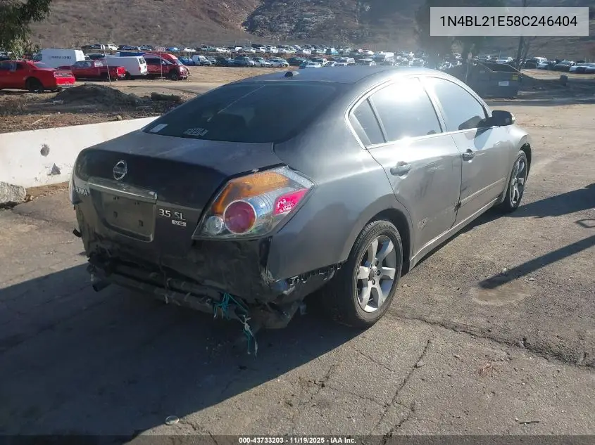 1N4BL21E58C246404 2008 Nissan Altima 3.5 Sl
