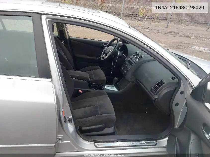 1N4AL21E48C198020 2008 Nissan Altima 2.5 S