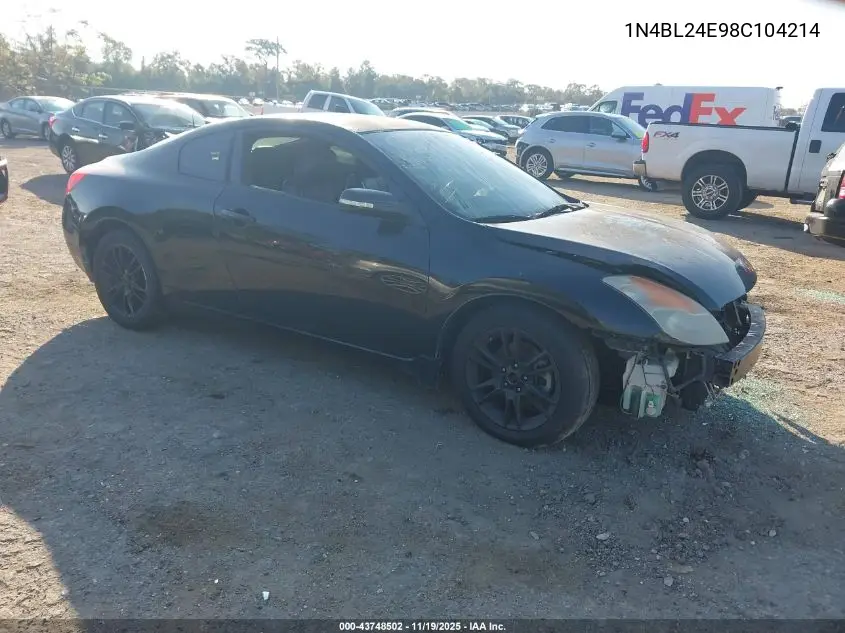 1N4BL24E98C104214 2008 Nissan Altima 3.5 Se