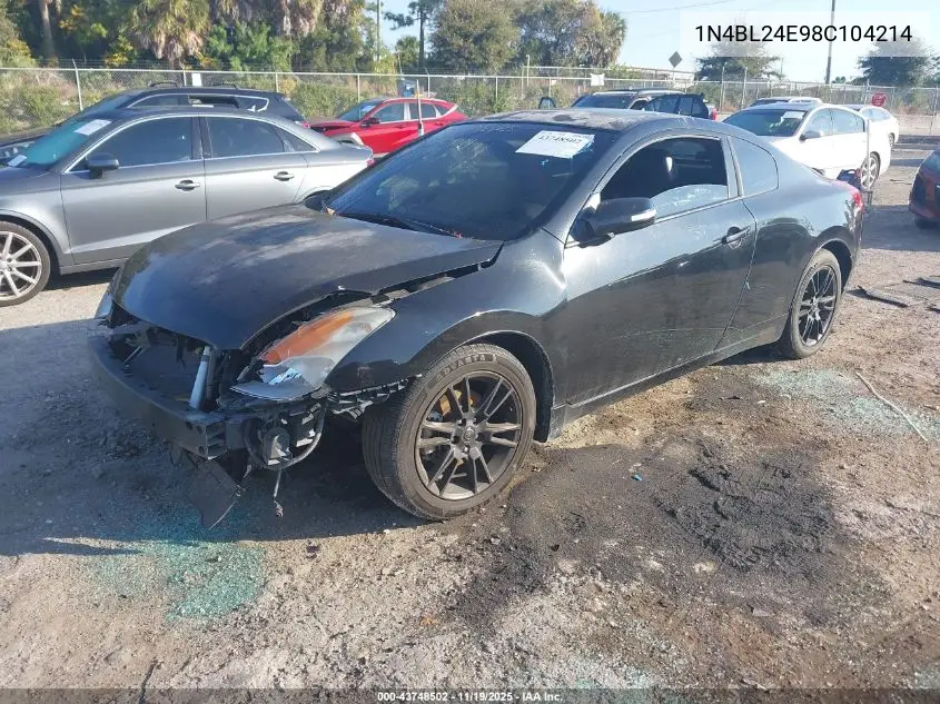 1N4BL24E98C104214 2008 Nissan Altima 3.5 Se