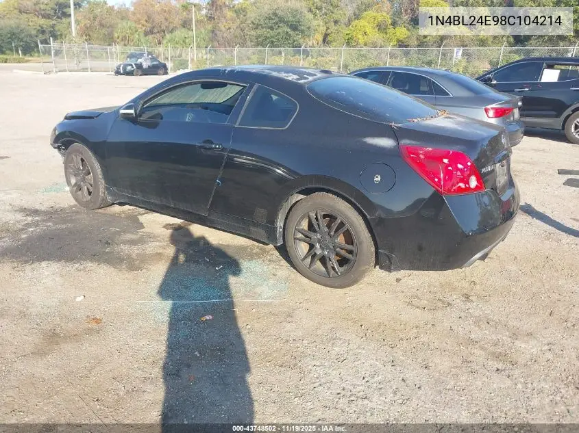 1N4BL24E98C104214 2008 Nissan Altima 3.5 Se