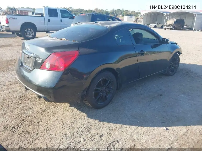 1N4BL24E98C104214 2008 Nissan Altima 3.5 Se