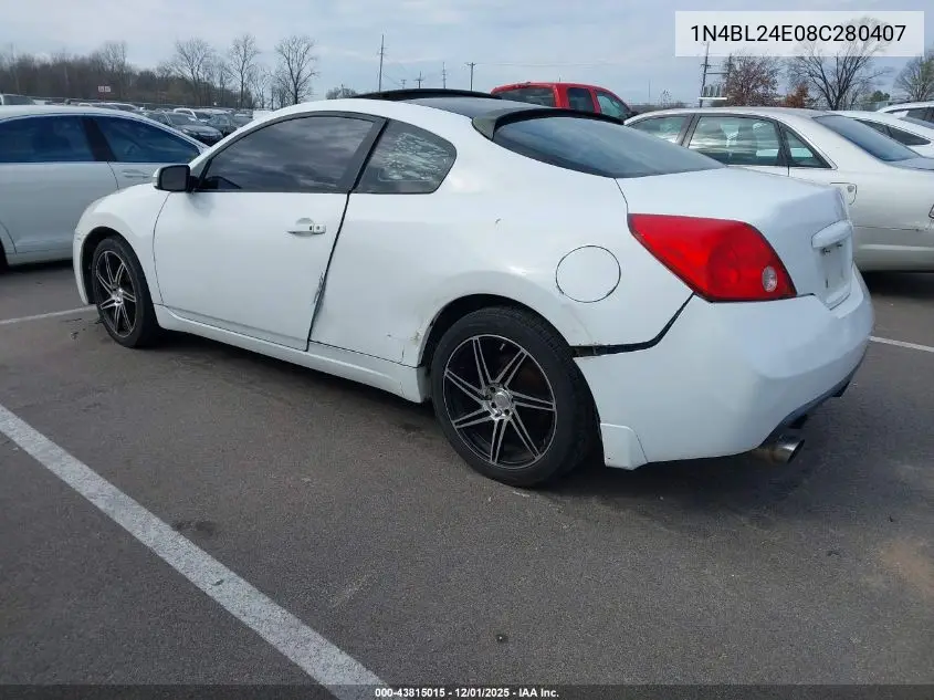 1N4BL24E08C280407 2008 Nissan Altima 3.5 Se