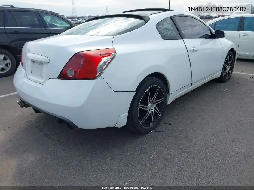 1N4BL24E08C280407 2008 Nissan Altima 3.5 Se