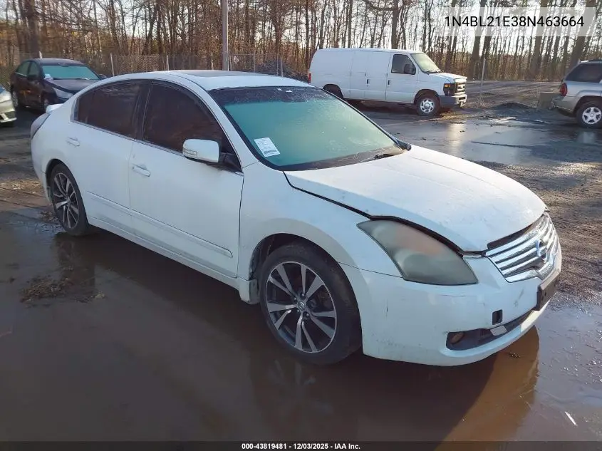 1N4BL21E38N463664 2008 Nissan Altima 3.5 Se