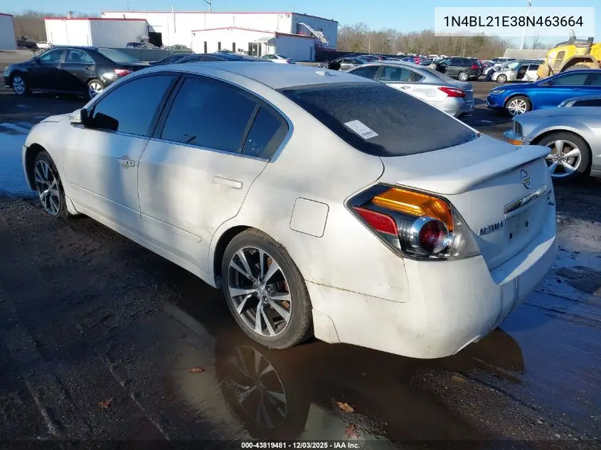 1N4BL21E38N463664 2008 Nissan Altima 3.5 Se