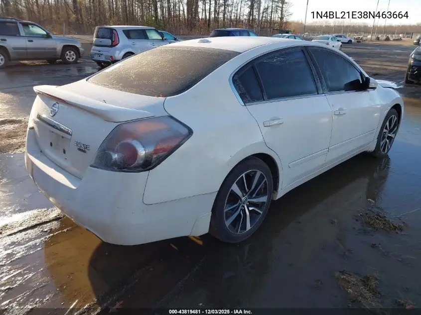 1N4BL21E38N463664 2008 Nissan Altima 3.5 Se
