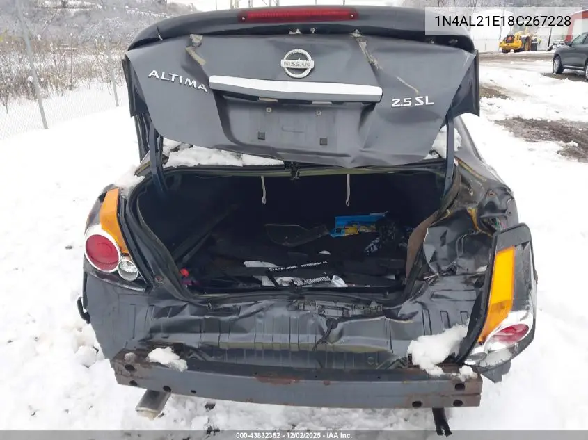 1N4AL21E18C267228 2008 Nissan Altima 2.5 S