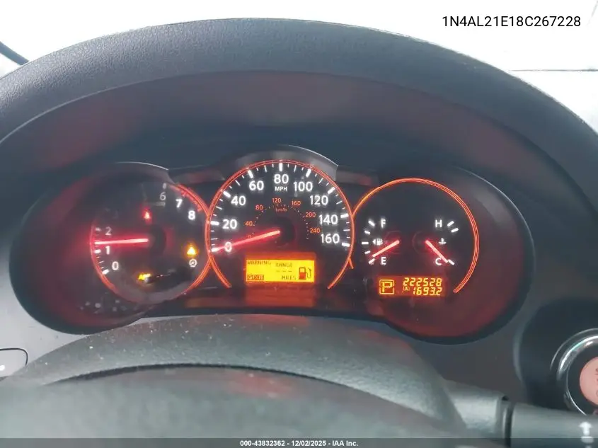 1N4AL21E18C267228 2008 Nissan Altima 2.5 S