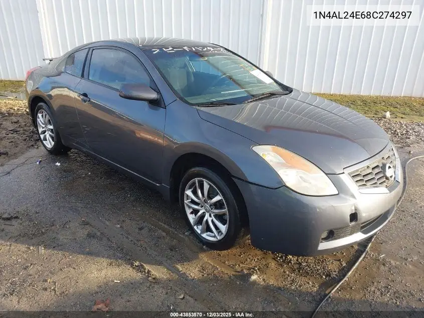 1N4AL24E68C274297 2008 Nissan Altima 2.5 S