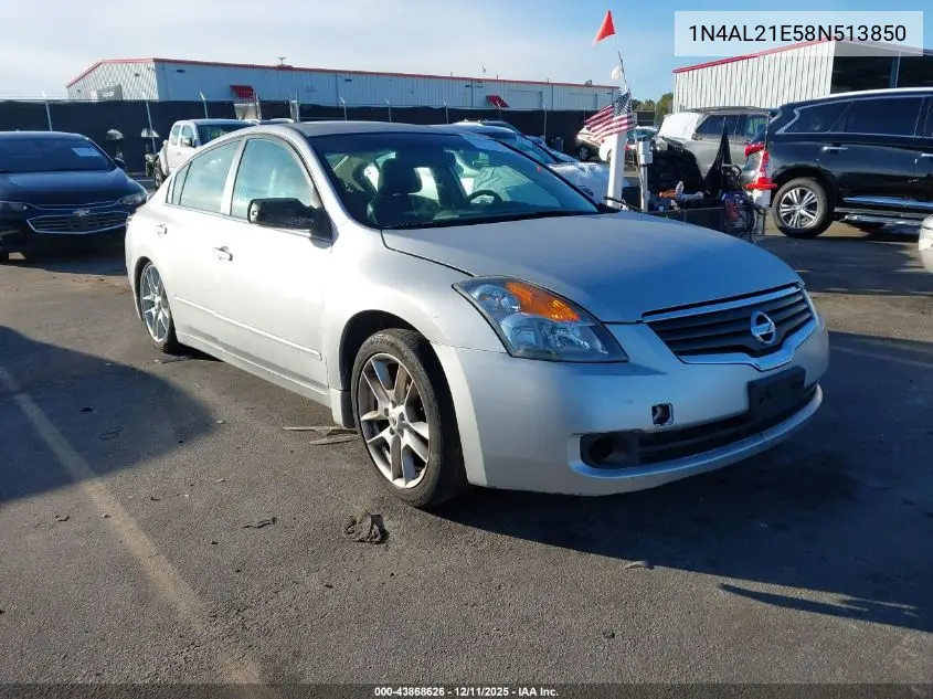 1N4AL21E58N513850 2008 Nissan Altima 2.5 S