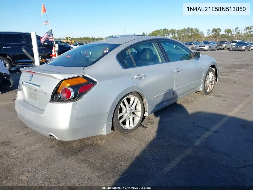 1N4AL21E58N513850 2008 Nissan Altima 2.5 S