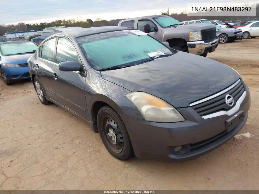 1N4AL21E98N483297 2008 Nissan Altima 2.5 S