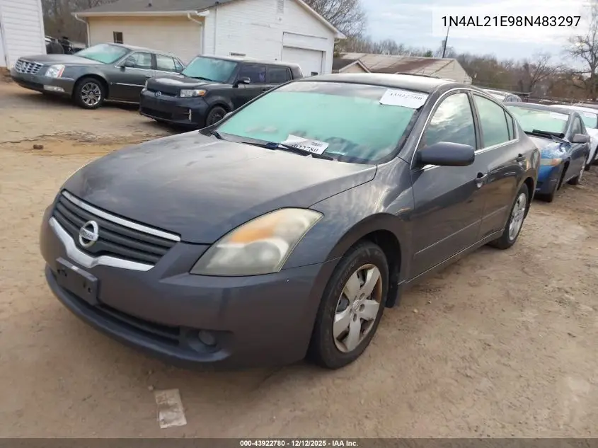 1N4AL21E98N483297 2008 Nissan Altima 2.5 S